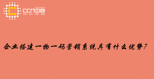 企業搭建一物一碼營銷系統具有什么優勢？.jpg